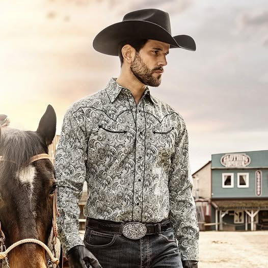 Pánská westernová košile ACE