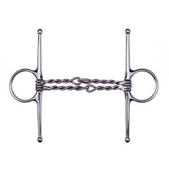 Roubíkové udidlo FEELING – 1× lomené, kroucené, ramena 180 mm