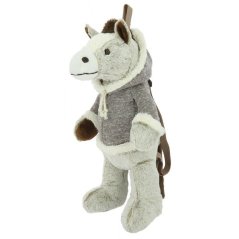 Plyšák koně EQUI-KIDS/ BATOH 50 cm