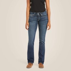 Dámské džíny Ariat R.E.A.L. Mid Rise Stretch Ivy s rovnými nohavicemi
