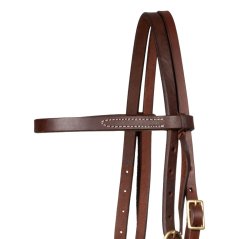 Westernová uzdečka Pool's  WESTERN TIE ENDS BROWBAND