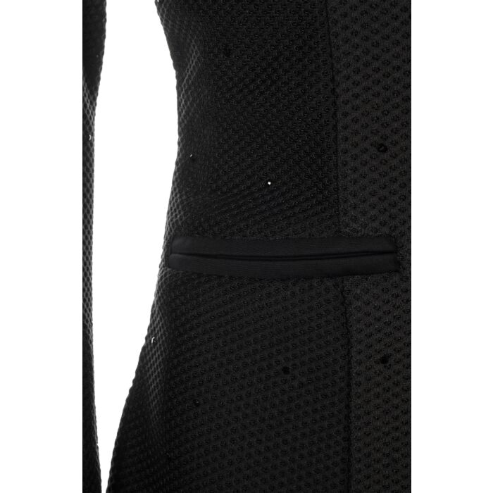Dětské závodní jezdecké sako HKM Crystal Kids-140cm