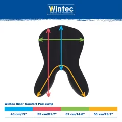 Jumping Saddle pad WINTEC Comfort