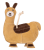 Horse toy llama Lotte