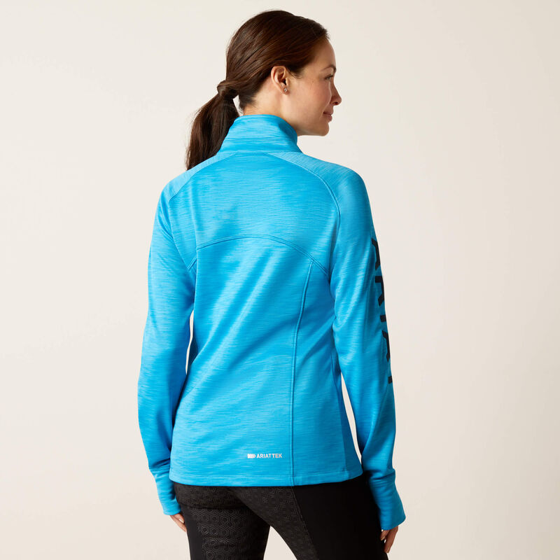 Ariat Tek Team-Sweatshirt für Damen mit halbem Reißverschluss