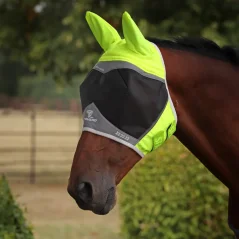 Maska Shires FlyGuard Pre Hi-Viz Fine Mesh, +70% UV