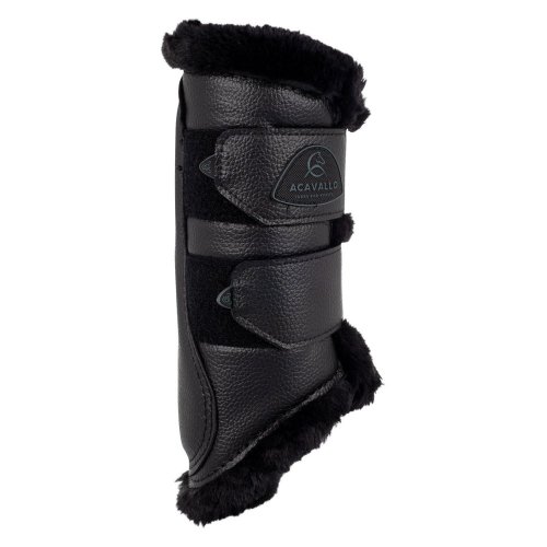 Front boots ACAVALLO FAUX LEATHER & FAUX SHEEPSKIN