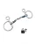 Baucher bit 2x bent FAGER Mattias Sweet Iron