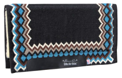 Westernová deka Professional's Choice SHILLOH Black-Teal