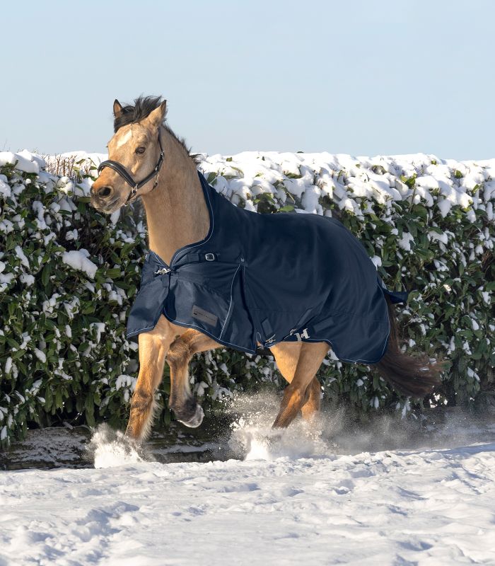 Nepromokavá deka Waldhausen SCANDIC High Neck, 100g černá