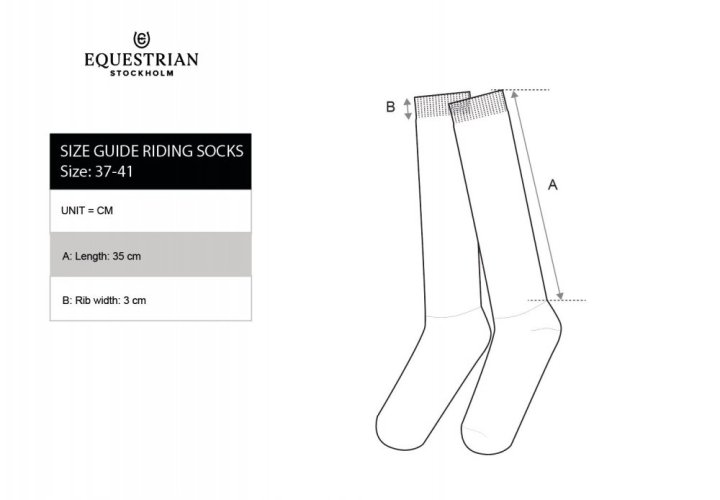 Equestrian Stockholm Bordeaux knee socks