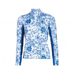Damen-Funktions-T-Shirt HKM Blue Flower