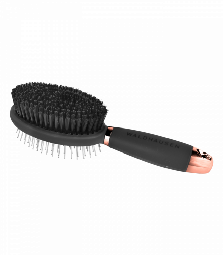 Double brush with gel handle
