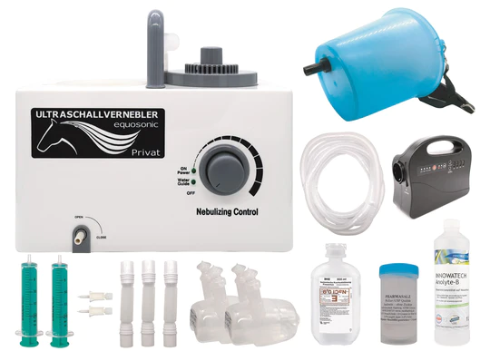 Inhaler for horses Private starter pack with power bank