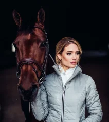 Plastron Equestrian Stockholm Queen White