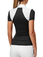 Women's Competition T-shirt Equestrian Stockholm Revenew Black Edition