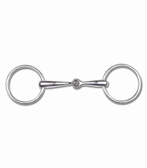 Pony water snaffle, solid