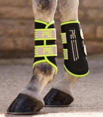 Reflexné strúhavkové chrániče Premier Equine – Yellow – S