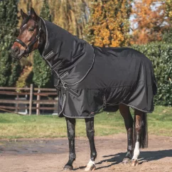 Nepromokavá deka pro koně Back on Track Obsidian 300g