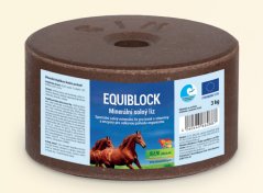 EQUIBLOK MINERÁLNÍ SOLNÝ LIZ PRO KONĚ S VITAMÍNY A ENZYMY
