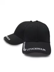 Equestrian Stockholm Black Raven cap