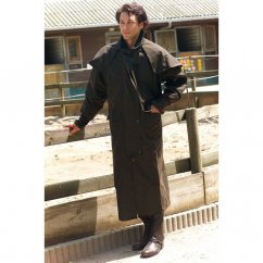 Westernový kabát RANDOL´S dlouhý hnědý