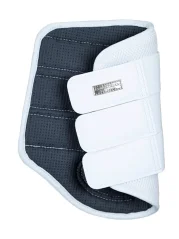 Brushing Boots Equestrian Stockholm Classic Mesh White Silver