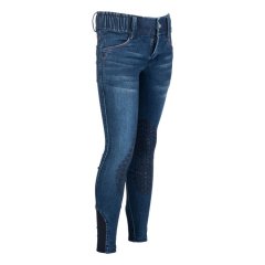 Children's tights HKM Aymee Denim kneegrip