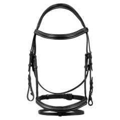 Raised and padded anatomical bridle EQUESTRO