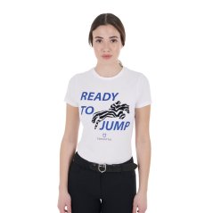 Damen-T-Shirt Equestro Ready to Jump