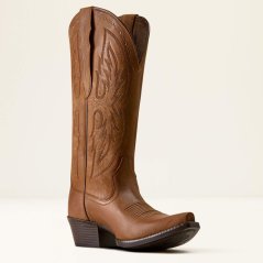 Dámské westernové boty Ariat Heritage StretchFit, Distressed Brown