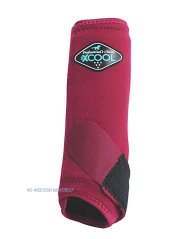 Chrániče Professional's Choice 2X COOL FRONTBOOTS Crimson
