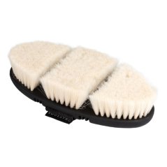Flexible grooming brush with soft bristles Equestro