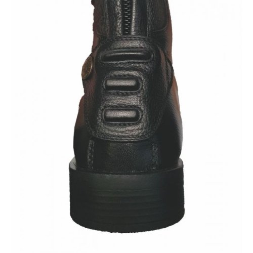 Kožené jezdecké boty HKM Latinium Style krátké/šířka XS