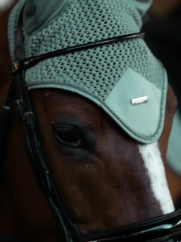 Čabraka na uši Equestrian Stockholm Modern Mint Green