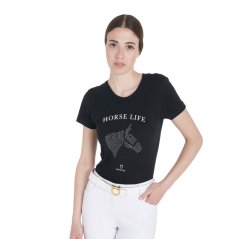 Dámské tričko Equestro slim-fit Horse Life