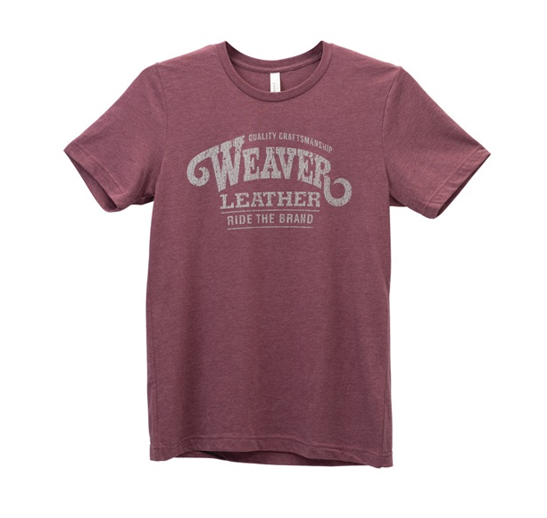 Unisex tričko Weaver Leather Ride the Brand®