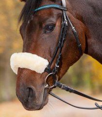 Lambskin nose or neck pads