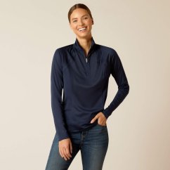 Ariat Sunstopper 3.0 Damen Funktions-T-Shirt mit 1/4-Reißverschluss