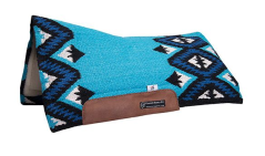 Westernová podsedlová deka CSF SAN JAQUINTO - TURQUOIS