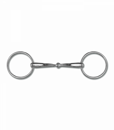 Water snaffle anatomical, solid