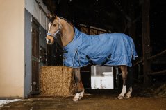Nepromokavá deka pro koně High Neck EQUITHÈME TYREX 1200D Freedom of Movement