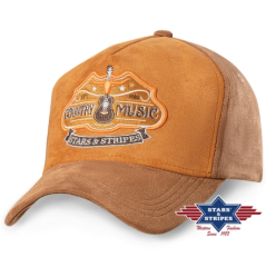 Kšiltovka TC COUNTRY MUSIC brown