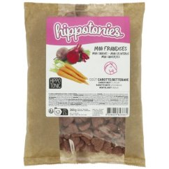 Pamlsky HIPPOTONIC Mini Hippotonies Mrkev/Řepa 200 g