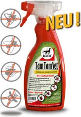 Leovet Tam Tam Vet přírodní rostlinný repelent bez obsahu alkoholu, Láhev s rozprašovačem 550ml