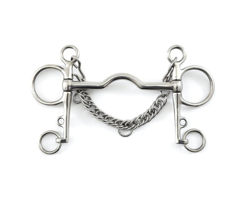 Udidlo pelham s klenutým udítkem Premier Equine-5,5 Udidlo pelham s klenutým udítkem Premier Equine-5,5
