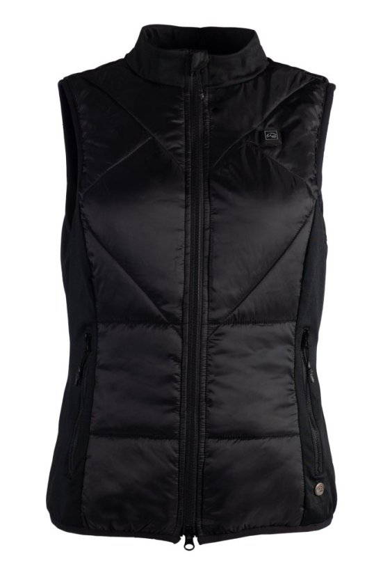 Jezdecká vyhřívaná vesta HKM Slimline- Style (s baterií/powerbankou)