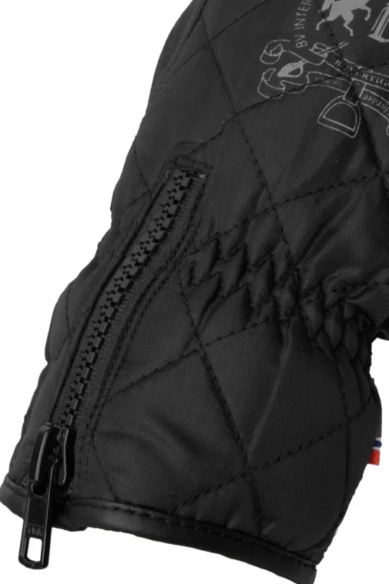 Zimní jezdecké rukavice Horze B Vertigo Onyx