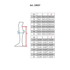 HKM Valencia Kids Leather Riding Boots Tall/Extra Narrow -37