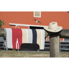 WESTRIDE "Cuir" Navajo podsedlova decka